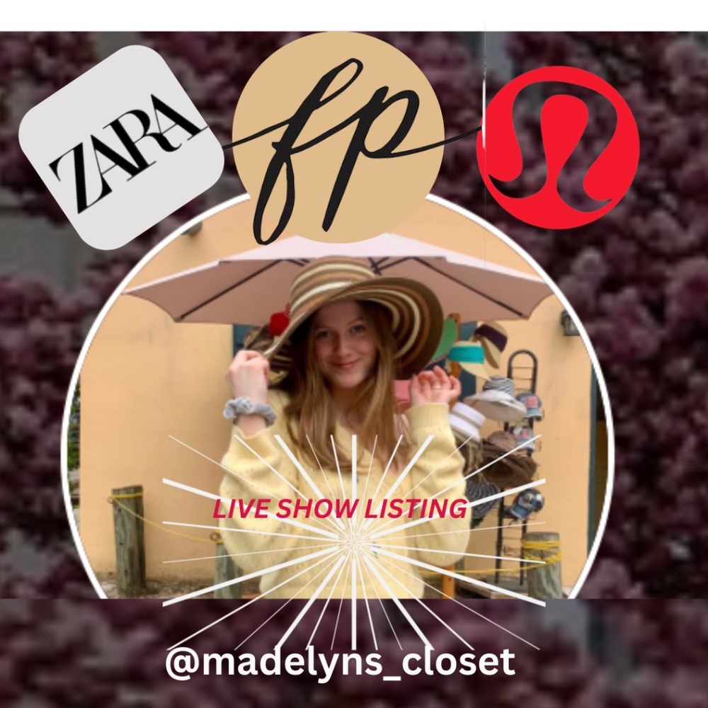 COPY - THIS IS A POSH SHOW LIVE LISTING!